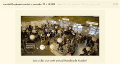 Desktop Screenshot of marshallhandmade.com
